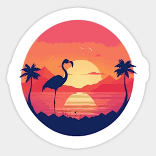 Beach T-Shirt Vector design Sticker